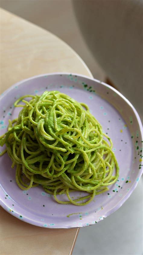 Arugula Pesto Spaghetti – Fiber Gourmet