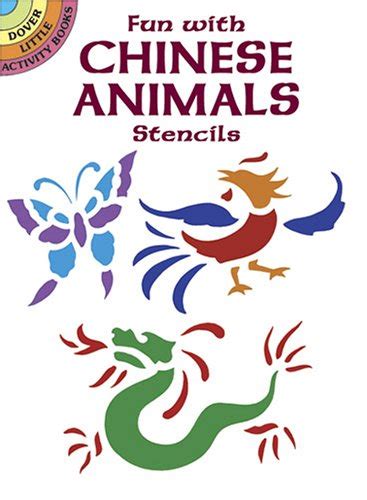Buy Fun with Chinese Animals Stencils Book Online at Low Prices in ...