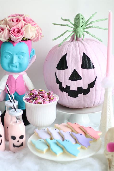 Pastel Halloween Decor - Amidst the Chaos | Halloween decorations ...