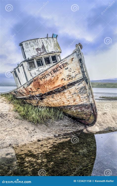 SS Point Reyes Shipwreck - Inverness, California Editorial Photo ...