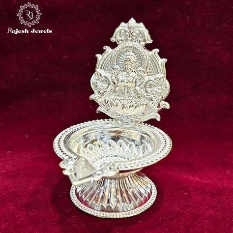 Artistic Goddess Lakshmi Lamp – Rajesh Jewels