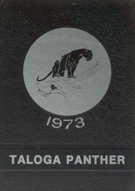 1973 yearbook from Taloga High School from Taloga, Oklahoma for sale