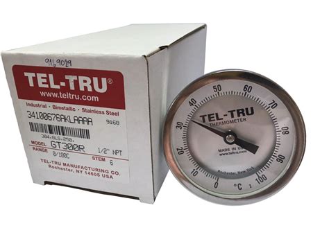Tel-Tru รุ่น GT300R 3410-06-76 Bimetal Thermometer - บริษัท เจ เค เอส ...