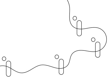 Aesthetic Line element gesture for poster and banner decoration ...