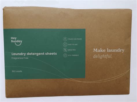 Product Review: Hey Sunday Laundry Sheets
