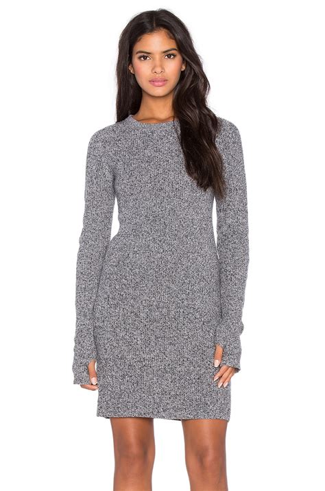 Current/Elliott The Easy Sweater Dress in Steel Grey | REVOLVE