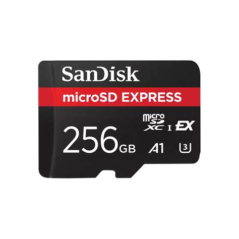 SanDisk microSD Express 記憶卡 - 256GB [R: 880MB/s ; W: 650MB/s] (SDSQXFN ...