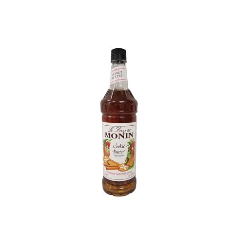 MONIN COOKIE BUTTER SYRUP 4-1L - South Holland Bakery Supply