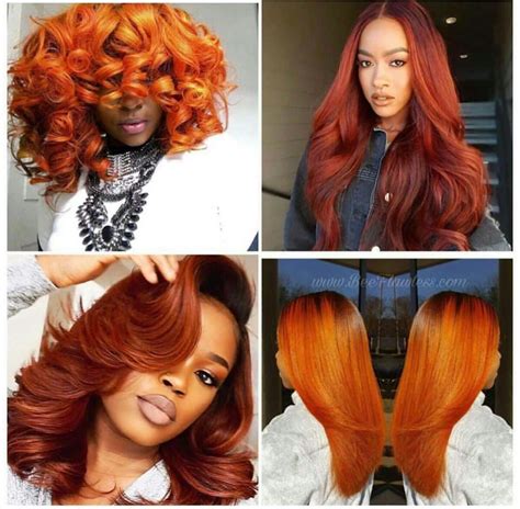 Dark Orange Hair Color