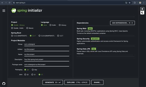 Image result for Spring.io Initializer