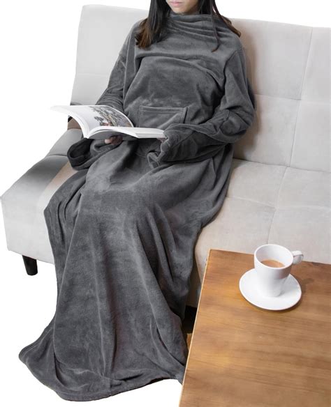 Amazon.com: Snuggie- The Original Wearable Blanket That Has Sleeves ...