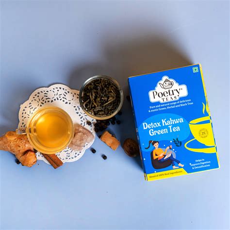 Detox Kahwa Green Tea – Poetry Teas India