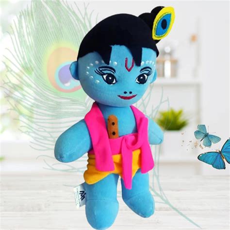 Buy Mallexo Lord Krishna Soft Toys for Kids Set 36CM Big Size Plush ...