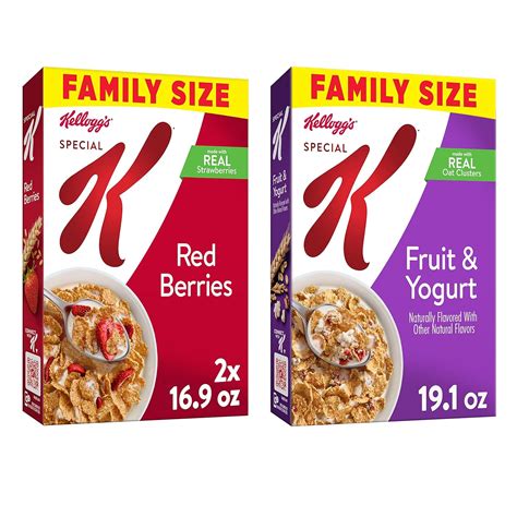Buy Kellogg's Special K Breakfast Cereal, Variety Pack, Red Berries, 16 ...