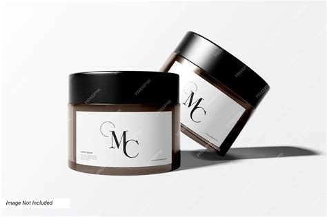 Premium PSD | Cosmetic Jar Packaging Mockup