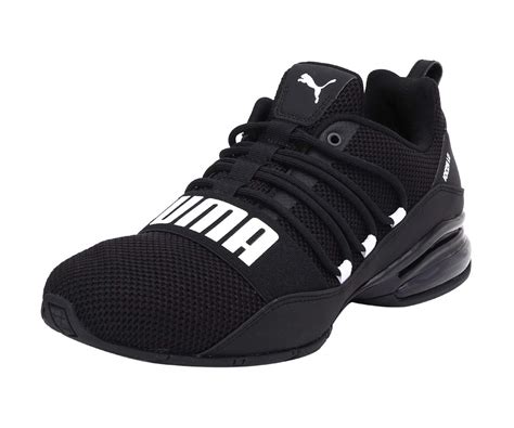 Buy Puma Mens Cell Regulate Woven Black-Asphalt-White Running Shoe - 6 ...