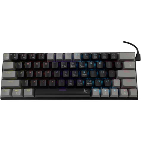 Tastatura Mecanica Gaming cu fir White Shark WAKIZASHI Blue Switch, Tip Compact Carry-On, 26 ...