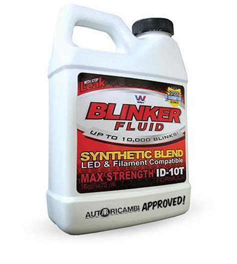 FIAT 124 Spider Blinker Fluid - Official FIAT Spider Approved