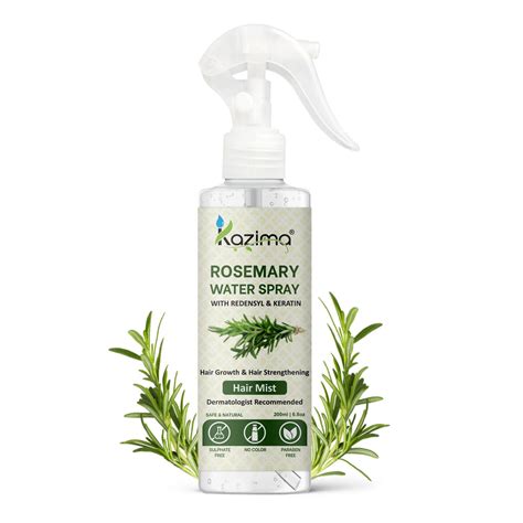 Buy KAZIMA Rosemary Water for Hair Growth & Healthy Scalp | 100% Pure ...