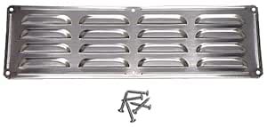 Stainless Steel BBQ Grill Air Vent with Screen - Outdoor Kitchen - Fire ...