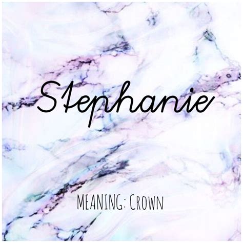STEPHANIE #Names #Stephanie #BabyNames | Names, Pretty names, Names ...