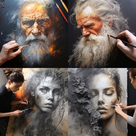 Dry Brush Technique Art: Inspirations and Style References