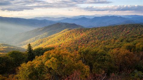 North Carolina, Scenery, Blue Ridge Parkway, Blue Ridge Mountains, HD ...