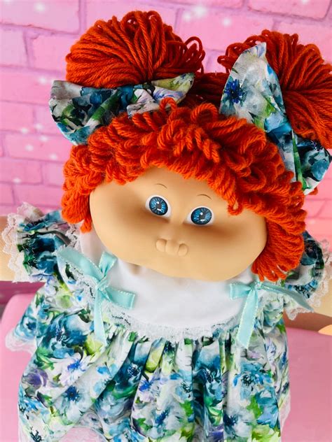 Cabbage Patch Doll 1985 Red Hair Girl Collector Doll KT - Etsy