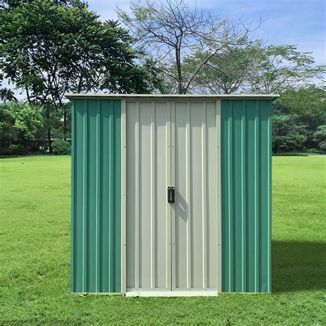 Frideko 6ft X 4ft Garden Shed Outdoor Storage Containers Metal ...