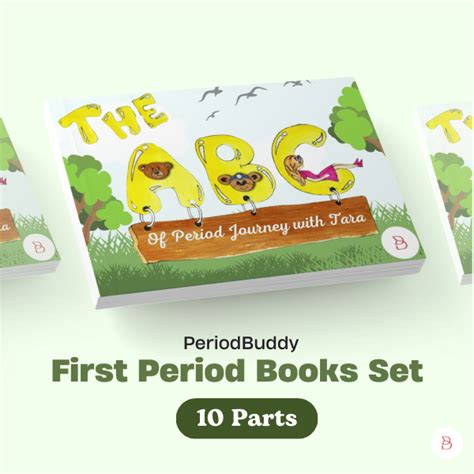 First Period Books Set (Edition 2024) – PeriodBuddy
