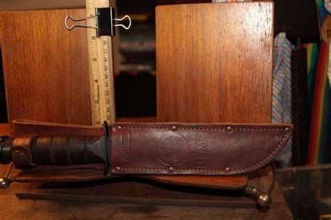 KABAR USMC US Marine Corps Knife and Sheath 12" | #4560051929