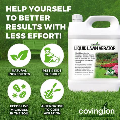 CovingtonNaturals 32oz Liquid Lawn Aerator for Healthier Growth India ...