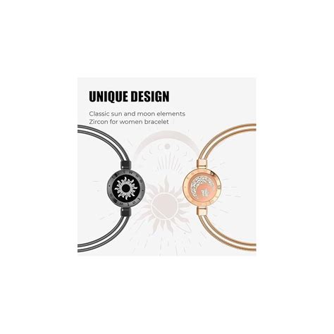 TOTWOO Touch Bracelets for Couples, Vibration & India | Ubuy