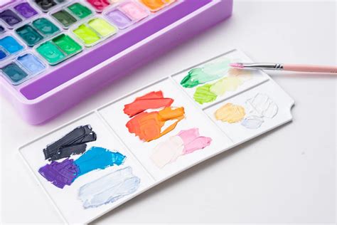 Buy original Himi - Gouache Paint Twin Cup Set - 12 G x 36 colours ...