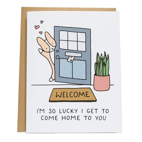 Welcome Home Card Sayings A New Home Card