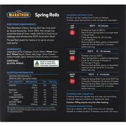 Marathon Spring Rolls 的图像结果