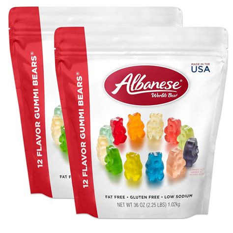 Albanese Gummy Bears Mini Bags at Maria Cardenas blog
