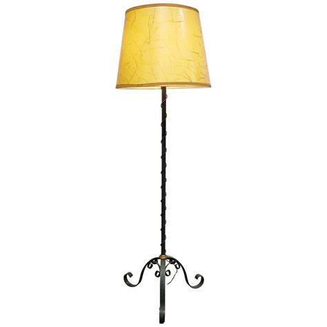 Wrought Iron Floor Lamp at 1stDibs