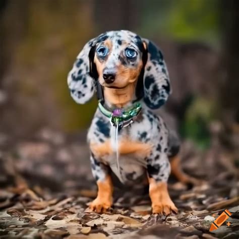 Blue Dapple Dachshund