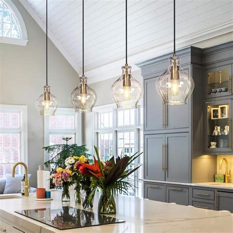 Coria Mid-century Modern Brass Pendant Light 1-Light Chic Dimmable ...