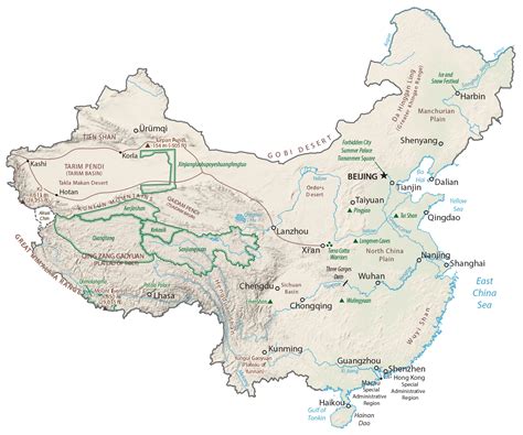 Map of China - Thong Thai Real