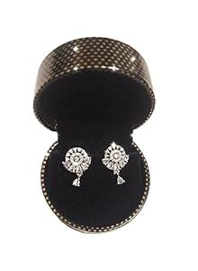 Buy Trisha Multiple Shop Indian Traditional Earings in White American ...