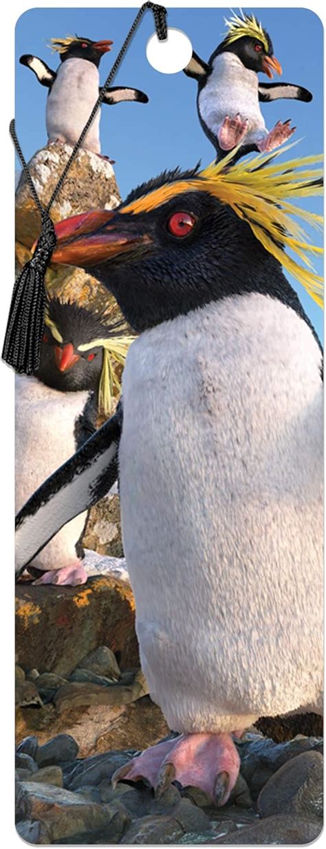3DLiveLife Bookmark - Rockhoppers from Deluxebase. A Penguin India | Ubuy