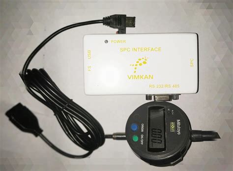 Mitutoyo Digital Dial RS232/USB Interface For PC USB and 9 Pin Com Port ...