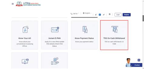 View TDS on Cash Withdrawal u/s 194N User Manual | Income Tax Department
