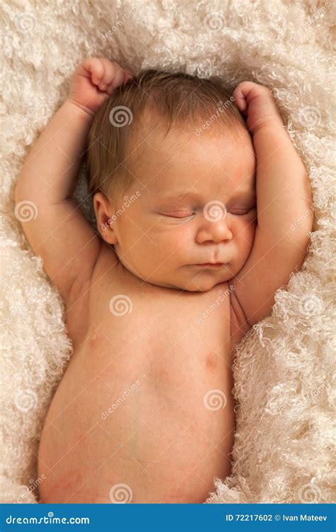 One week old baby stock photo. Image of soft, hands, caucasian - 72217602