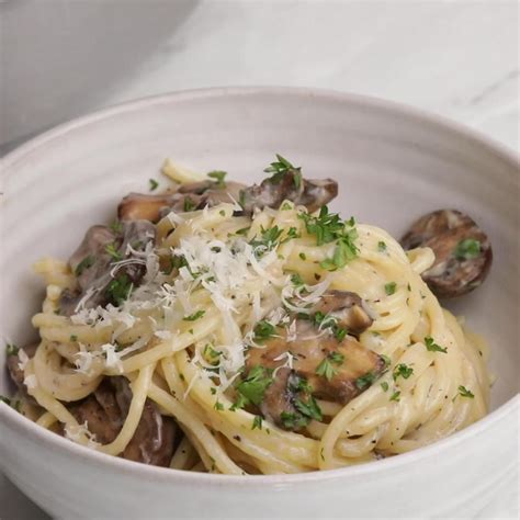 Creamy mushroom pasta – Artofit