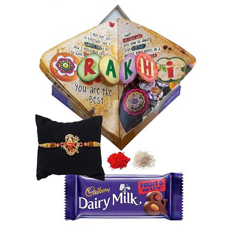 Saugat Traders Rakshabandhan Gift for Brother - Sandwich Themed Card ...