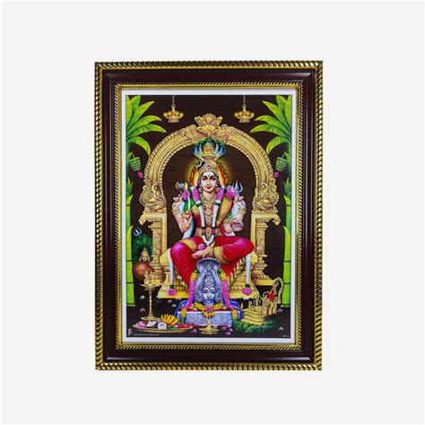 Karumari Amman Frame by Om Spiritual Shop