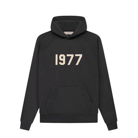 Fear of God Essentials 1977 Hoodie 'Iron' - Kick Game